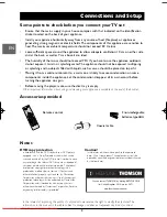 Предварительный просмотр 2 страницы THOMSON DTH6350E User Manual