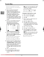 Предварительный просмотр 14 страницы THOMSON DTH6350E User Manual