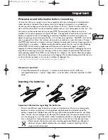 Предварительный просмотр 1 страницы THOMSON DTH7500 User Manual