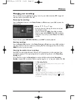 Предварительный просмотр 43 страницы THOMSON DTH7500 User Manual