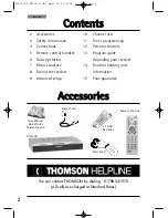 Предварительный просмотр 2 страницы THOMSON DTI 2300 User Manual