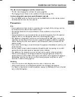 Preview for 25 page of THOMSON DVD110 - annexe 1 User Manual