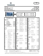 Предварительный просмотр 101 страницы THOMSON EFC031E Technical Information