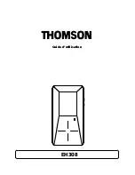 THOMSON EH308 (French) Guide Utilisateur preview