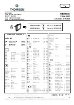 Preview for 20 page of THOMSON ETC009 Alignment Procedure