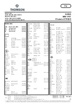 Preview for 33 page of THOMSON ETC009 Alignment Procedure