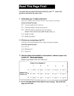 Preview for 3 page of THOMSON G27693 Connection Manual