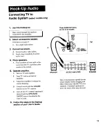 Preview for 19 page of THOMSON G27693 Connection Manual