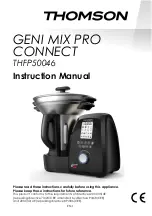 Предварительный просмотр 33 страницы THOMSON GENI MIX PRO CONNECT Instruction Manual