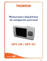 Preview for 74 page of THOMSON GPS 280 Owner'S Manual