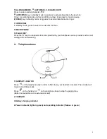 Preview for 8 page of THOMSON GRAPH TH-013DB User Manual