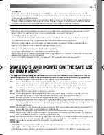 Preview for 4 page of THOMSON HP 270 User Manual