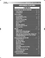 Preview for 39 page of THOMSON HP 270 User Manual