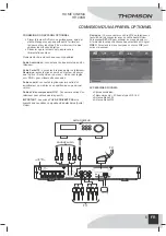 Предварительный просмотр 7 страницы THOMSON HT100SB Manual