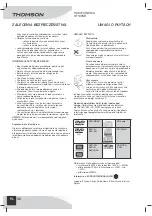 Предварительный просмотр 40 страницы THOMSON HT100SB Manual