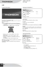 Предварительный просмотр 22 страницы THOMSON HT121SB Manual