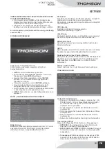 Preview for 33 page of THOMSON HT220 Manual