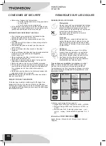 Preview for 4 page of THOMSON HT321TB Manual