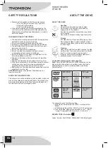 Preview for 16 page of THOMSON HT321TB Manual