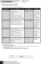 Preview for 26 page of THOMSON HT356TB Manual