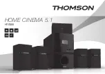 Preview for 1 page of THOMSON HTS300 Manual