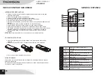 Предварительный просмотр 28 страницы THOMSON HTS4500W Manual