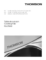 THOMSON IKT653 Manual To Installation And Use preview