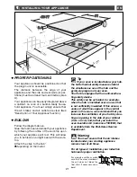 Preview for 21 page of THOMSON IKT653 Manual To Installation And Use