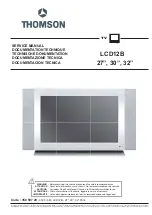 THOMSON LCD12B Service Manual preview