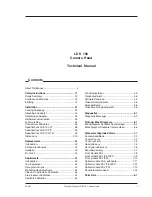 Предварительный просмотр 3 страницы THOMSON LDK 100 Technical Manual