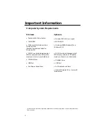 Preview for 6 page of THOMSON Lyra PDP2211 User Manual