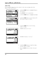 Предварительный просмотр 42 страницы THOMSON Lyra PDP2810 User Manual