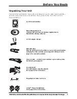 Предварительный просмотр 5 страницы THOMSON Lyra PDP2840 User Manual