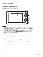 Предварительный просмотр 8 страницы THOMSON Lyra PDP2860 User Manual