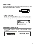 Предварительный просмотр 10 страницы THOMSON Lyra PDP9512K User Manual