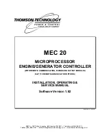 Preview for 1 page of THOMSON MEC 20 Service Manual