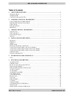 Preview for 3 page of THOMSON MEC 310 - APLLICATION NOTES EXTERNAL I-O MODULES Installation And Operation Manual