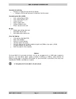 Preview for 10 page of THOMSON MEC 310 - APLLICATION NOTES EXTERNAL I-O MODULES Installation And Operation Manual