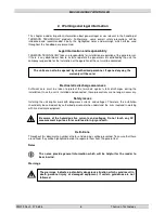 Preview for 6 page of THOMSON MEC 320 Operating Manual