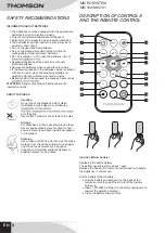 Preview for 10 page of THOMSON mic100 Manual