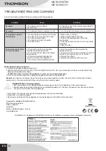 Preview for 14 page of THOMSON mic100 Manual