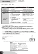 Preview for 20 page of THOMSON mic100 Manual