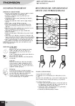 Preview for 34 page of THOMSON mic100 Manual