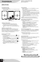 Preview for 36 page of THOMSON mic100 Manual