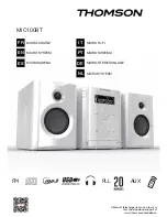 Preview for 1 page of THOMSON MIC100BT Operating Instructions Manual