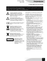 Preview for 3 page of THOMSON MIC100BT Operating Instructions Manual