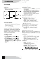 Preview for 6 page of THOMSON MIC100BT Operating Instructions Manual