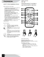 Preview for 10 page of THOMSON MIC100BT Operating Instructions Manual