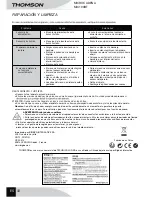 Preview for 20 page of THOMSON MIC100BT Operating Instructions Manual