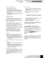 Preview for 31 page of THOMSON MIC100BT Operating Instructions Manual